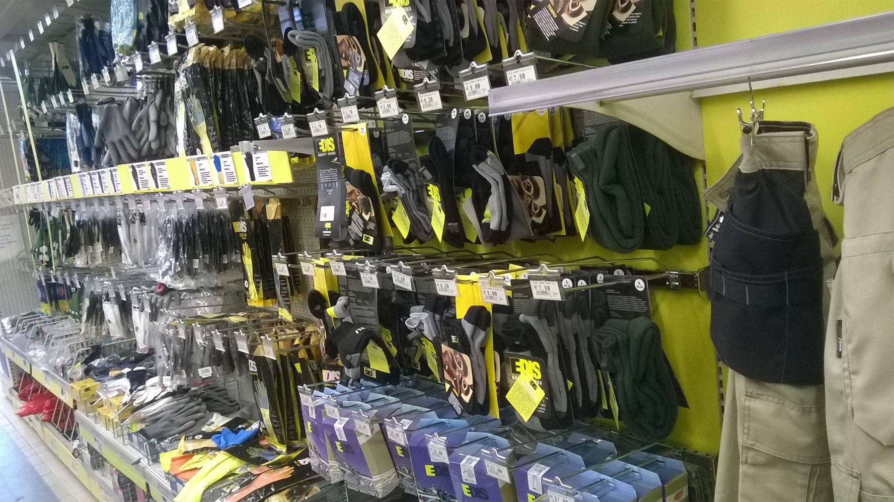 Reparto utensili e accessori